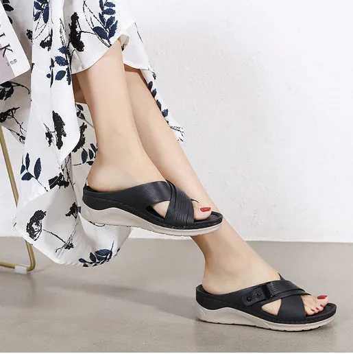 Cilool Summer Comfortable Lightweight Fashion Slippers