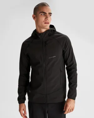 Men's Aysen Hooded Fleece Jacket - Black Stingray